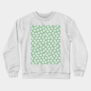 Random circle spots Crewneck Sweatshirt